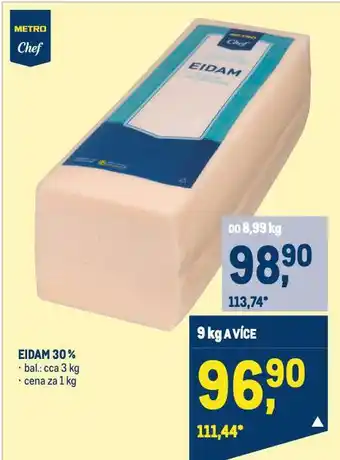 Makro Eidam sýr nabídka