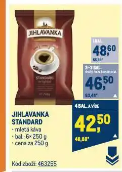 Makro Káva jihlavanka nabídka