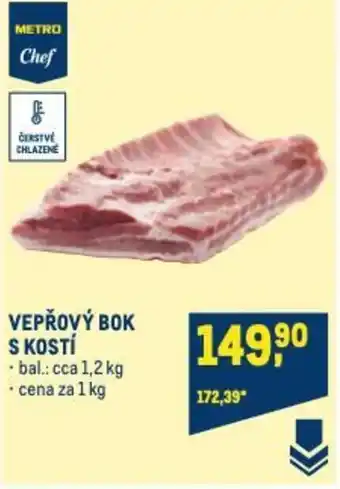 Makro VEPŘOVÝ BOK S KOSTí nabídka