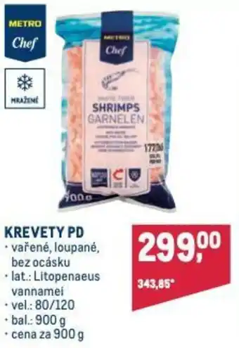 Makro KREVETY PD nabídka