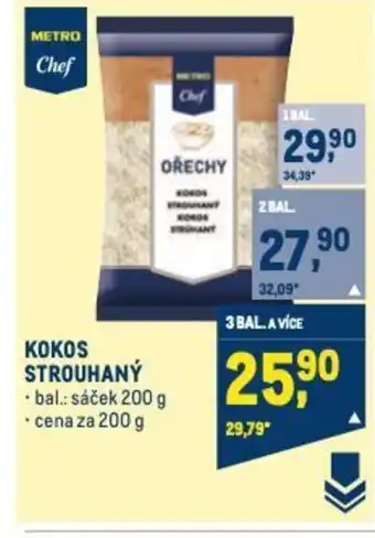 Makro KOKOS STROUHANÝ nabídka