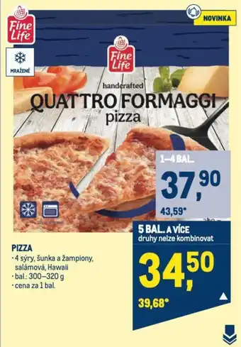 Makro PIZZA nabídka