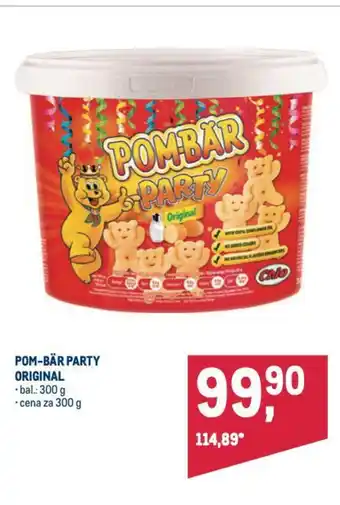 Makro POM-BÄR PARTY ORIGINAL nabídka