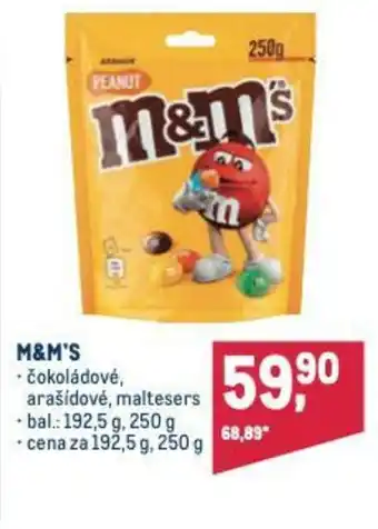 Makro M&M'S nabídka