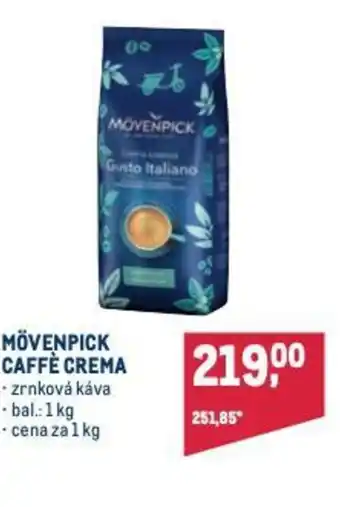 Makro MÖVENPICK CAFFÈ CREMA nabídka