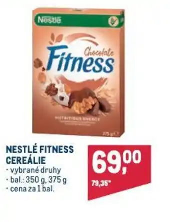 Makro NESTLÉ FITNESS CEREÁLIE nabídka