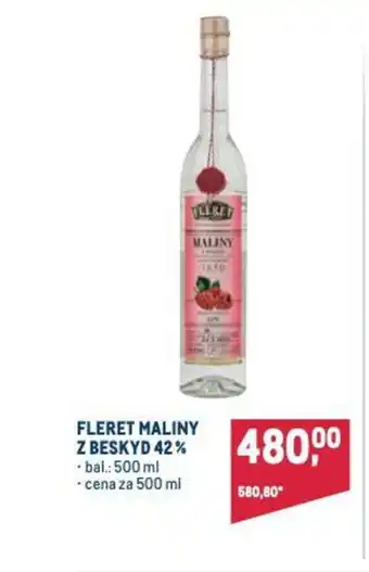 Makro FLERET MALINY Z BESKYD 42% nabídka