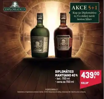 Makro DIPLOMÁTICO MANTUANO 40% nabídka
