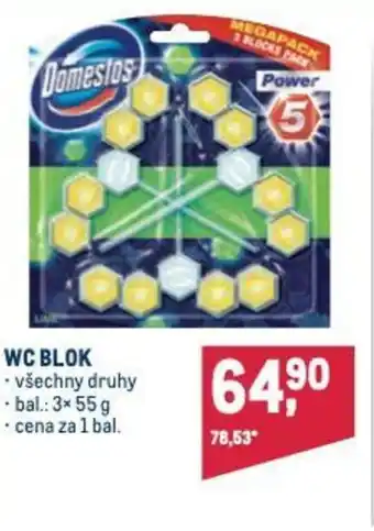 Makro WC BLOK nabídka