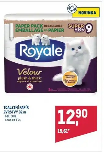 Makro TOALETNÍ PAPÍR 2VRSTVÝ 32 m nabídka