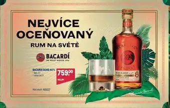 Makro BACARDI OCHO 40% nabídka