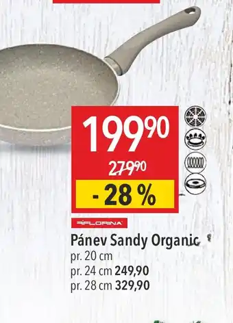 Globus Pánev Sandy Organic nabídka
