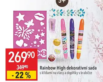 Globus Rainbow High dekorativní sada nabídka