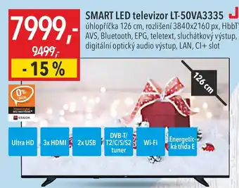 Globus SMART LED televizor LT-50VA3335 nabídka