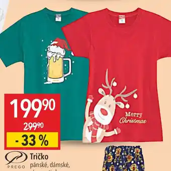 Globus Tričko PREGO pánské, dámské, více motivů nabídka