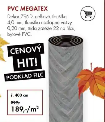 Vesna PVC MEGATEX nabídka