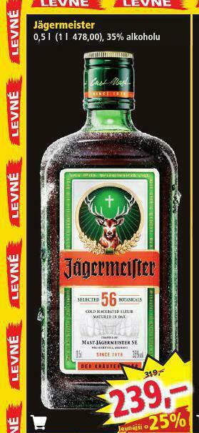 Norma Jagermeister nabídka