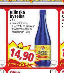 Norma Bílinská kyselka nabídka