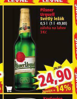 Norma Pivo pilsner urquell nabídka