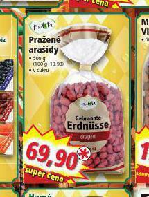 Norma Pražené arašídy nabídka