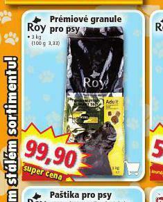 Norma Roy prémiové granule pro psy nabídka