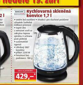 Norma Rychlovarná konvice nabídka