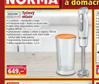 Tyčový mixér