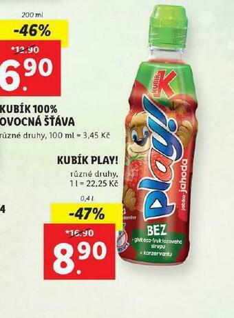 Lidl Kubík play! nabídka