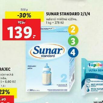 Lidl Sunar standard 2,3,4 nabídka
