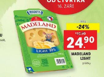 Lidl Madeland light nabídka