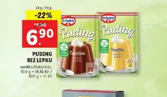 Lidl Pudink bez lepku nabídka