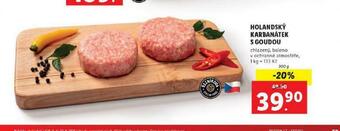 Lidl Holandský karbanátek s goudou nabídka