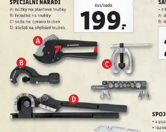Lidl Sada na úpravu trubek nabídka