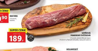 Lidl Vepřová panenská svíčková nabídka