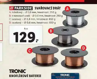 Lidl Svařovací drát nabídka