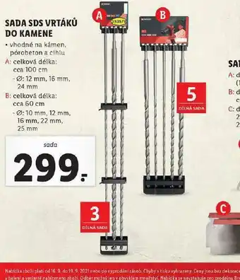 Lidl Sada sds vrtáků do kamene nabídka