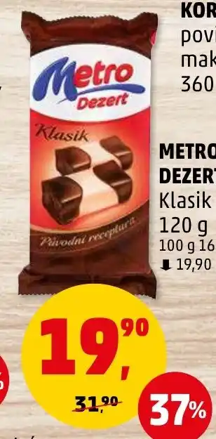 Penny Market METRO DEZERT Klasik nabídka