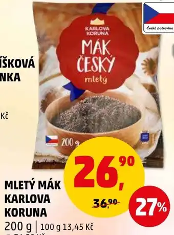 Penny Market MLETÝ MÁK KARLOVA KORUNA nabídka