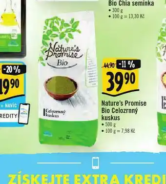 Albert Bio celozrnný kuskus nabídka