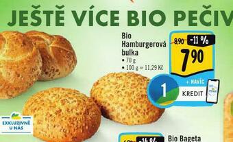 Albert Bio hamburgerová bulka nabídka