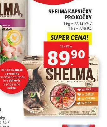 Lidl Shelma kapsičky pro kočky nabídka