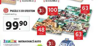 Lidl Puzzle s 3d efektem nabídka