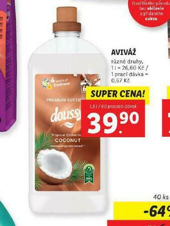 Lidl Doussy aviváž nabídka