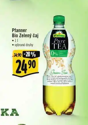 Albert Pfanner bio zelený čaj nabídka