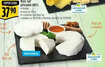 Albert Kozí sýr přírodní 48% nabídka