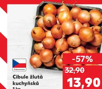 Kaufland Cibule žlutá kuchyňská nabídka