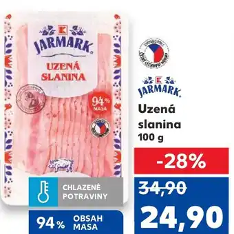 Kaufland Uzená slanina 100 g nabídka