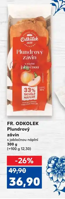 Kaufland FR. ODKOLEK Plundrový závin nabídka