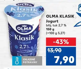 Kaufland OLMA KLASIK Jogurt nabídka