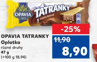 Kaufland OPAVIA TATRANKY Oplatka nabídka